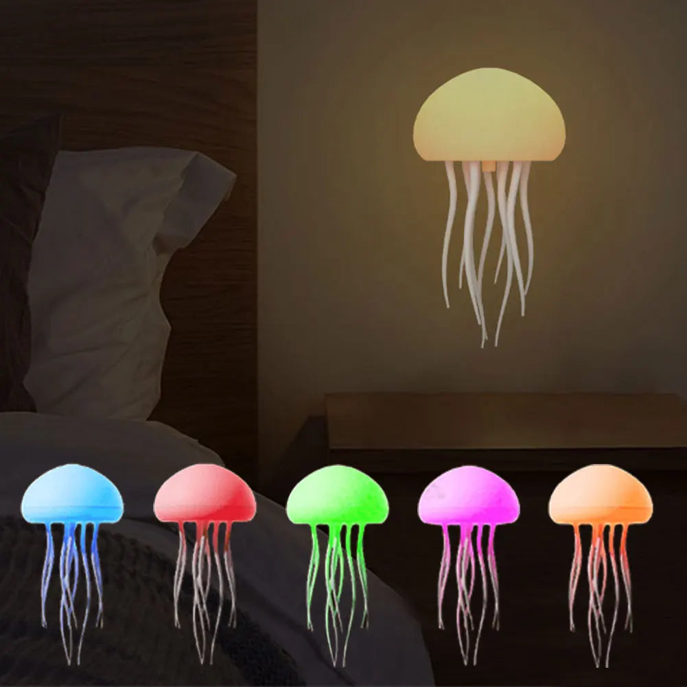 Jellyfish Bedside Lamp Voice Control