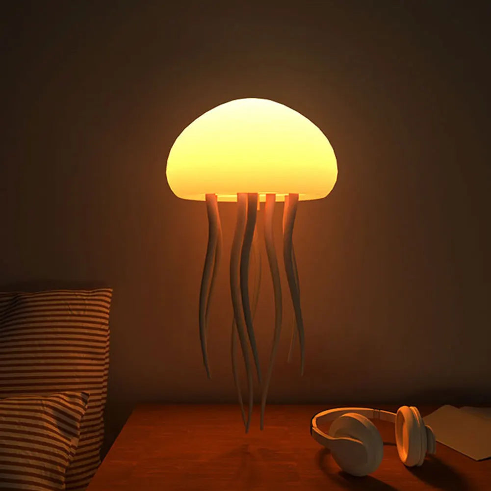 Jellyfish Bedside Lamp Voice Control